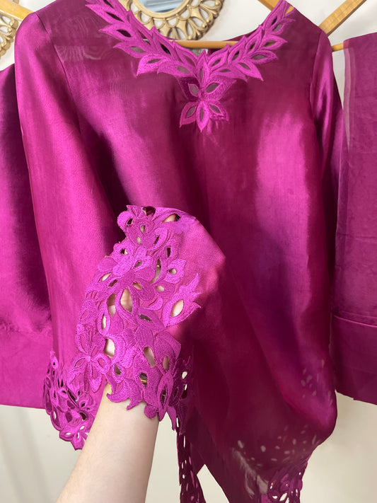 Cutwork 3 piece