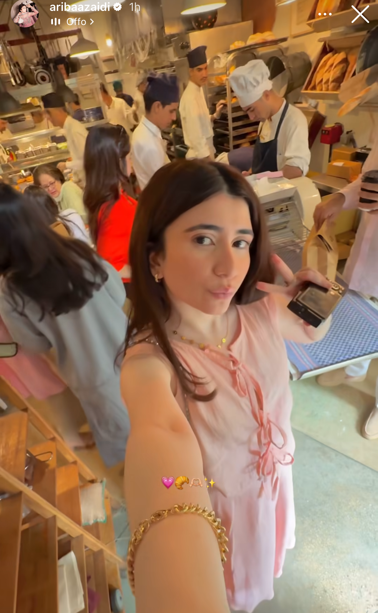 Pink bow tie skirt set