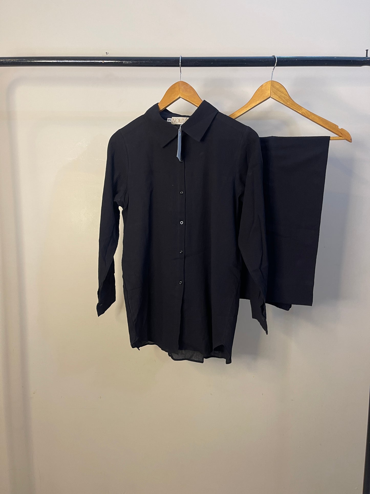 Muslin button down coord sets