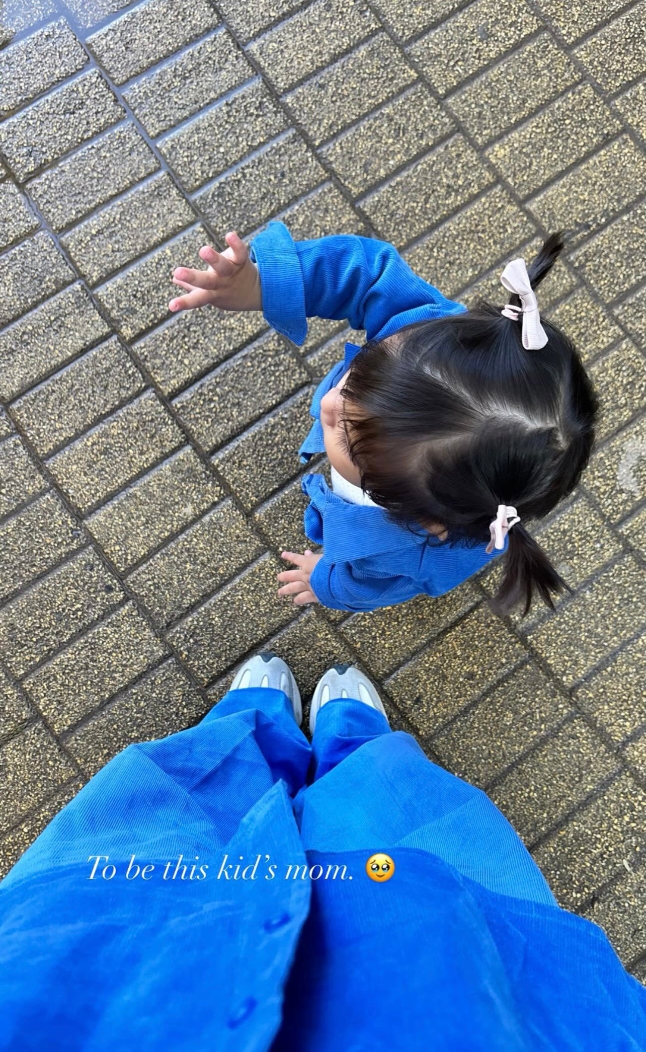 Blue Corduroy coord set